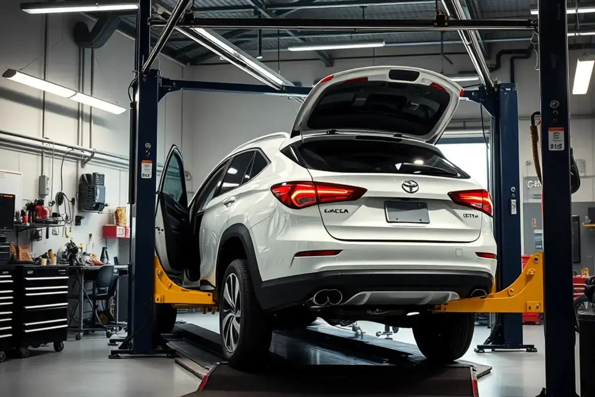 Reflections Auto Glass service facility