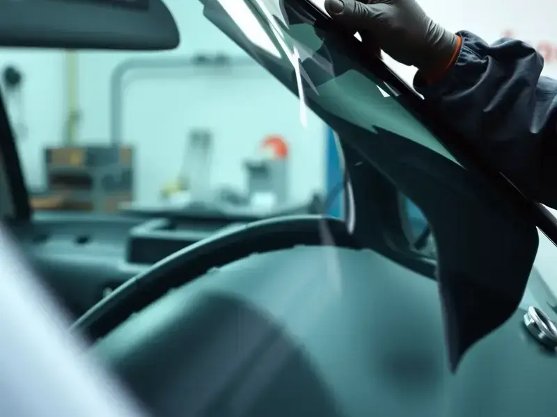 Professional windshield replacement service